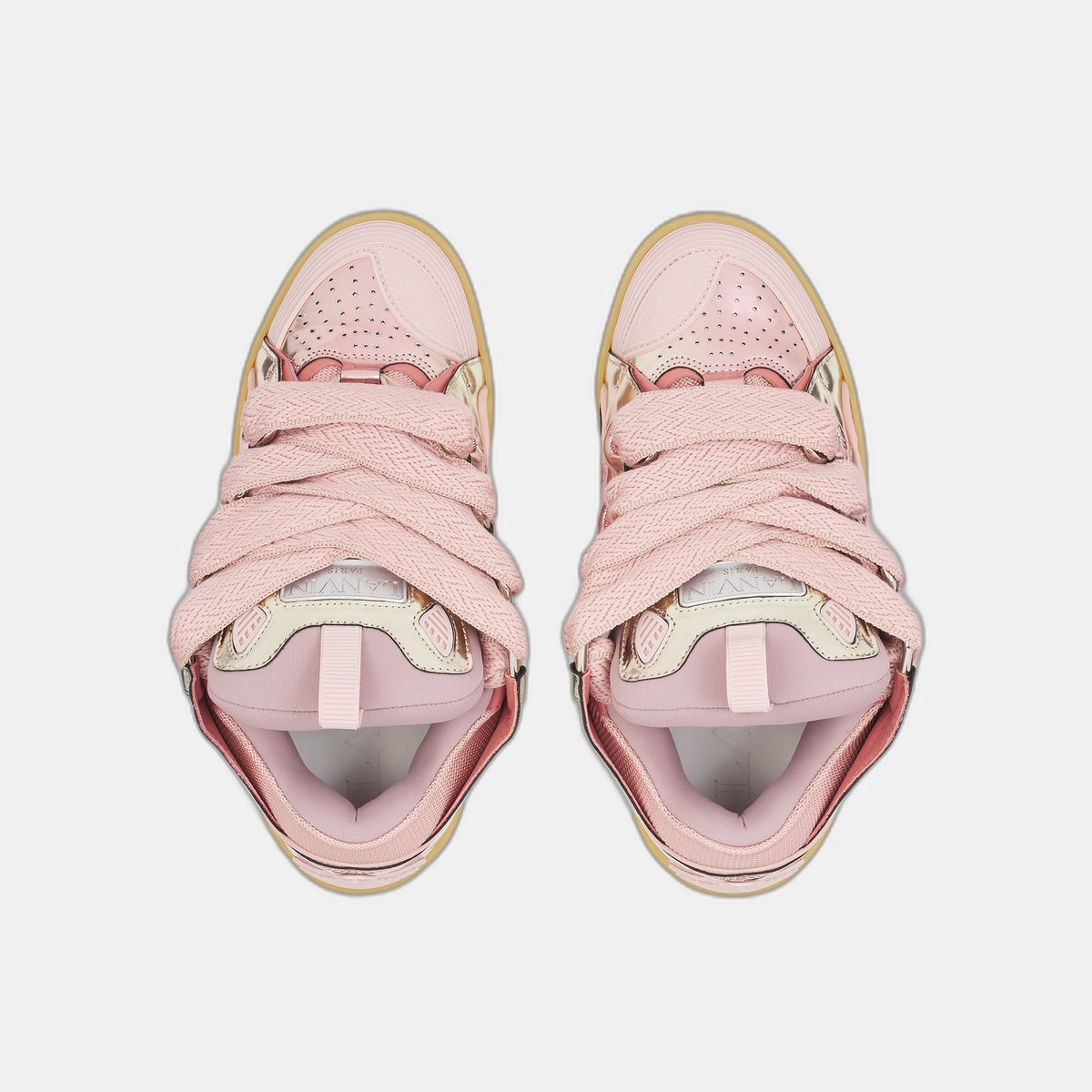 LANVIN METALLIC DUSTY ROSE