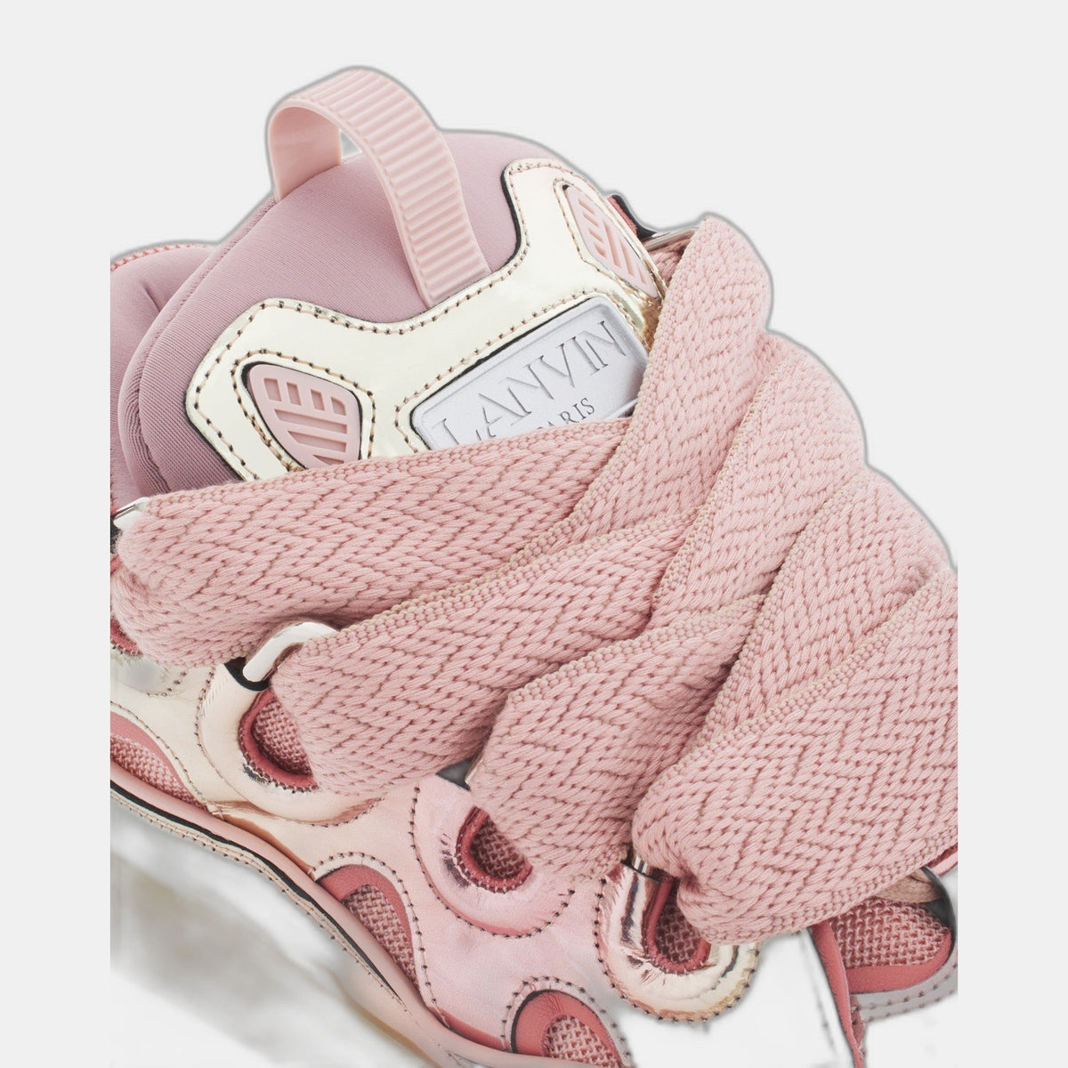 LANVIN METALLIC DUSTY ROSE