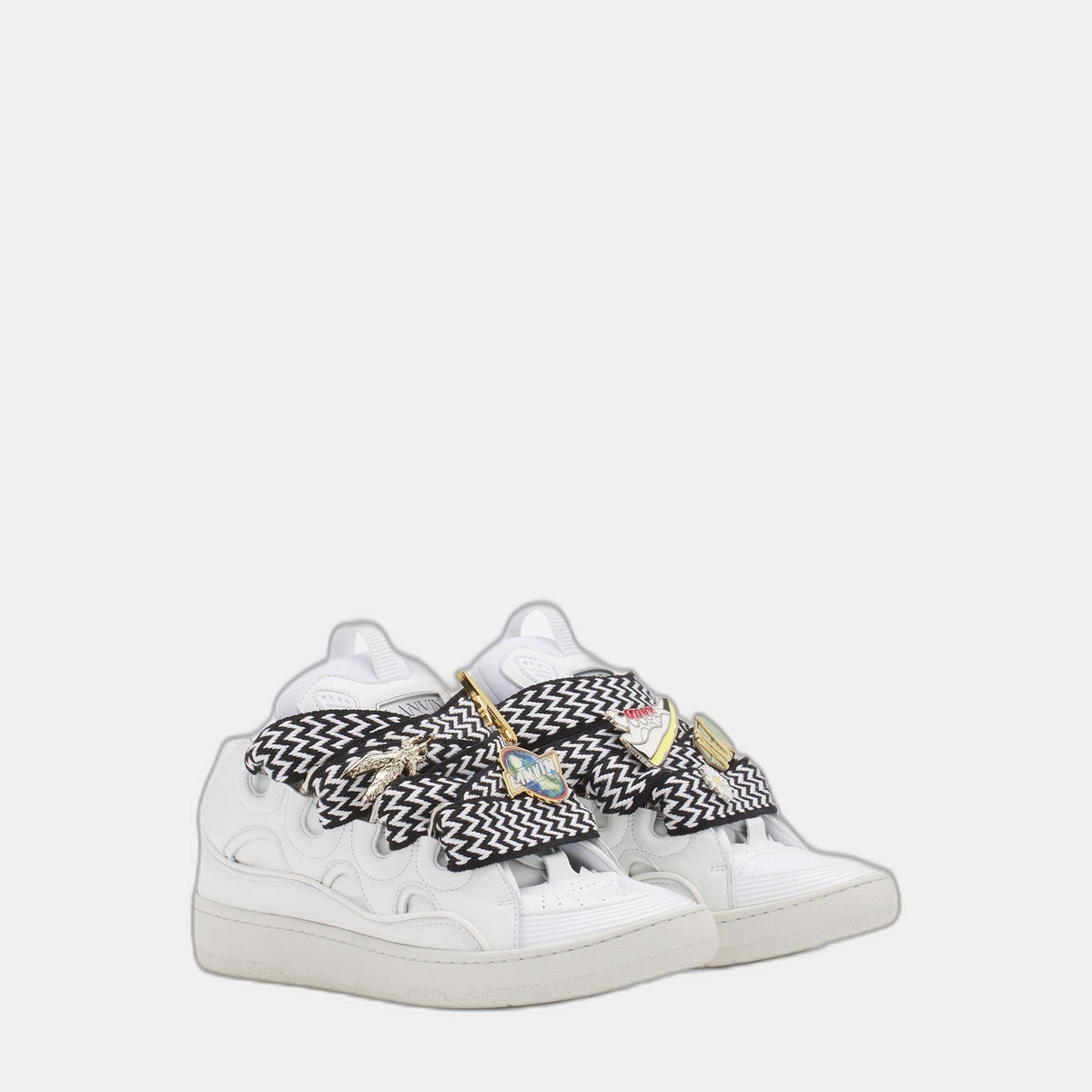 LANVIN x FUTURE CURB 3.0 WHITE/BLACK