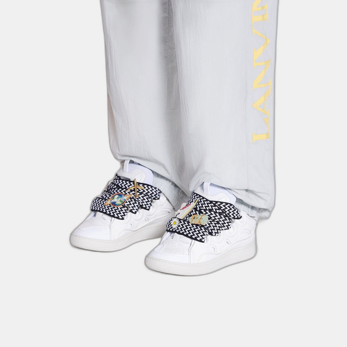 LANVIN x FUTURE CURB 3.0 WHITE/BLACK