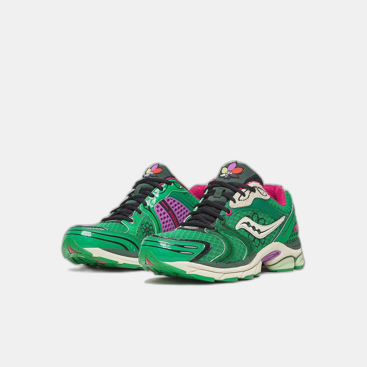 Saucony ProGrid Triumph 4 Jae Tips Flowers Grow Uptown Sugar Maple