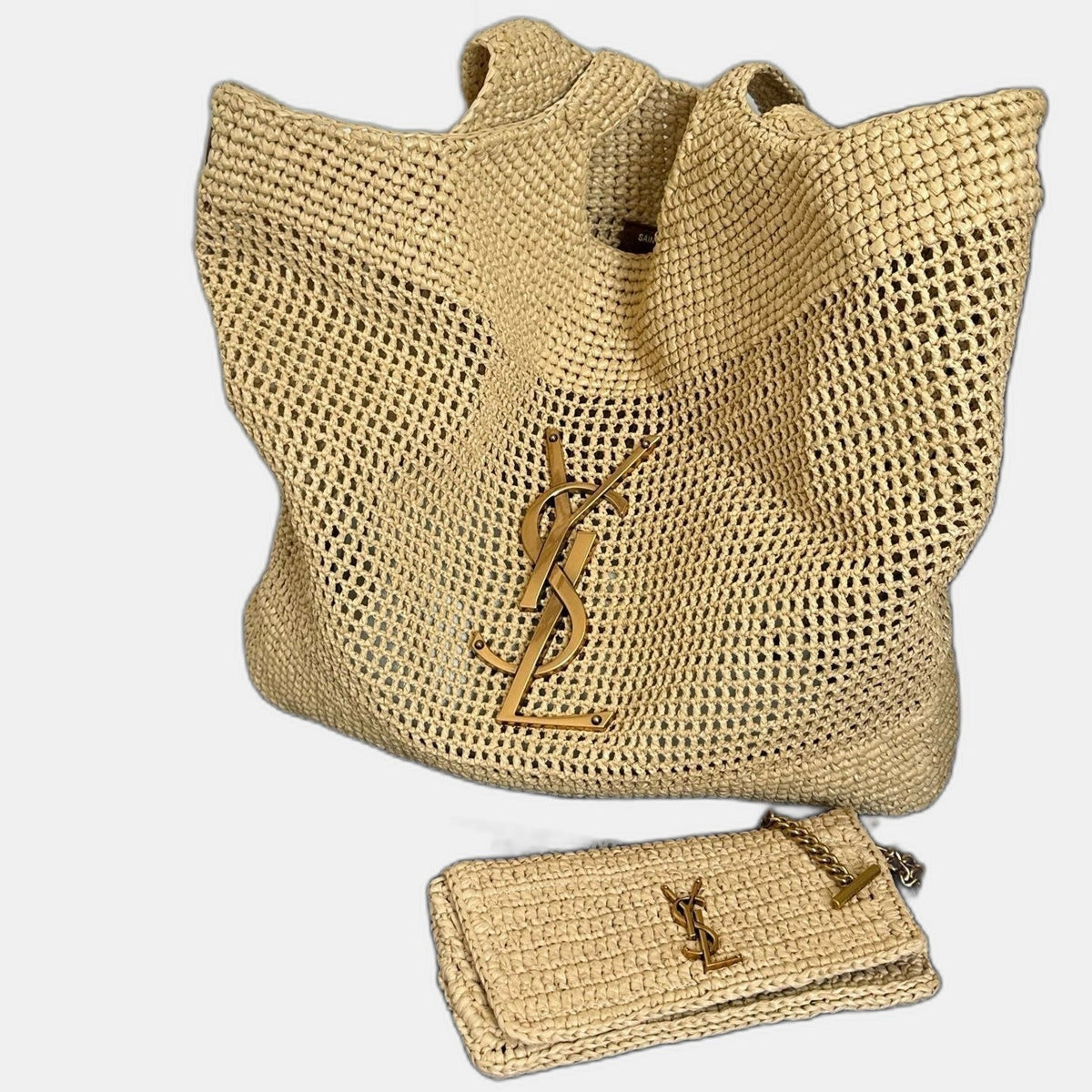 YSL - CARE IN RAFFIA