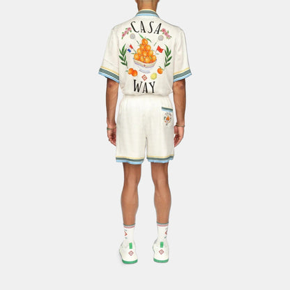 Casa Way Silk Shorts