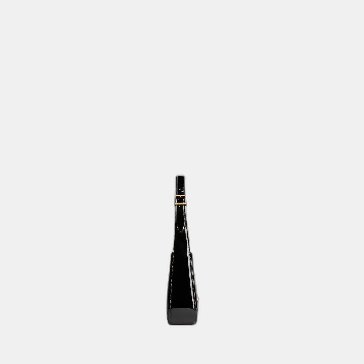 YSL - le 5 à 7 en cuir verni noir