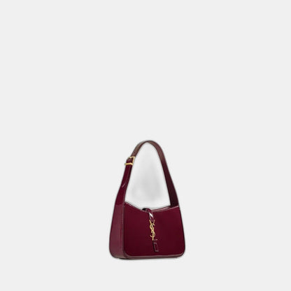 YSL - le 5 à 7 en cuir verni Red