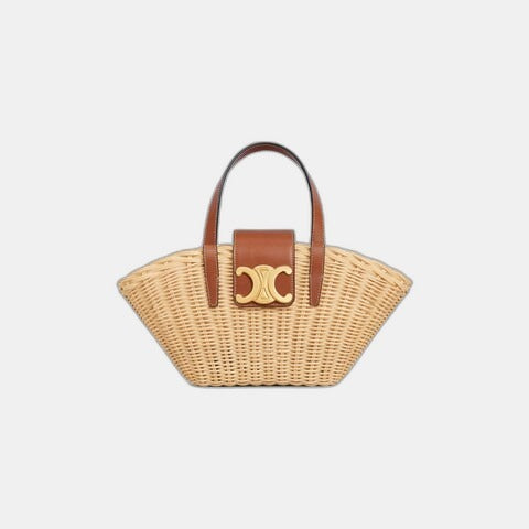 C­eli­ne - Classic Panier Teen Couffin Wicker Natural