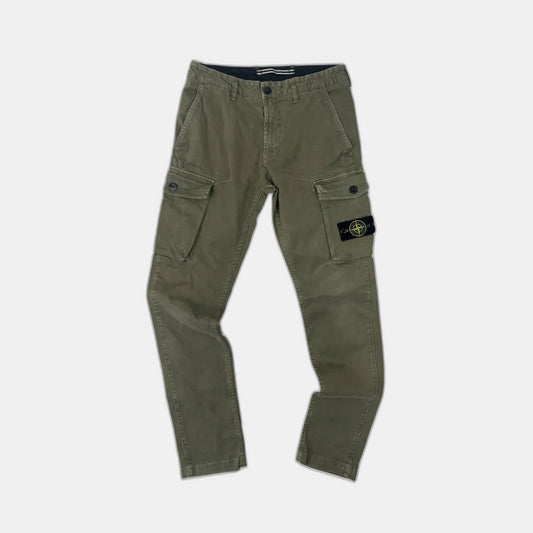 Stone Island pantalon cargo - Vert (2)