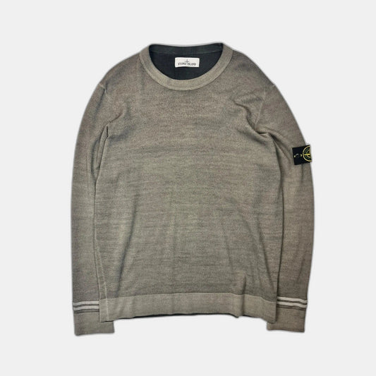 Stone Island pull - Gris (8)