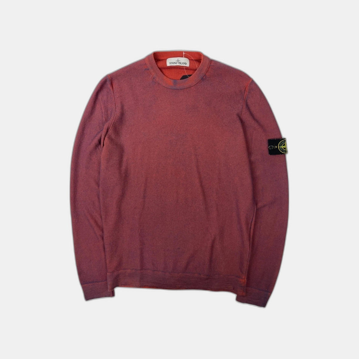 Stone Island pull - Rouge (2)