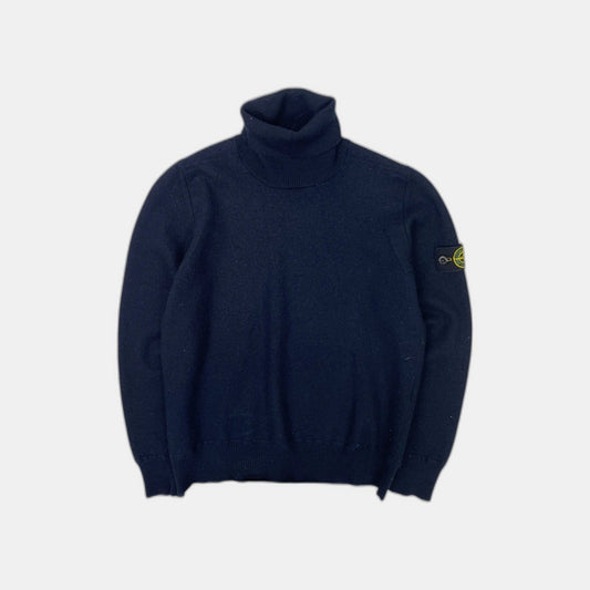 Stone Island pull col roulé - Marine