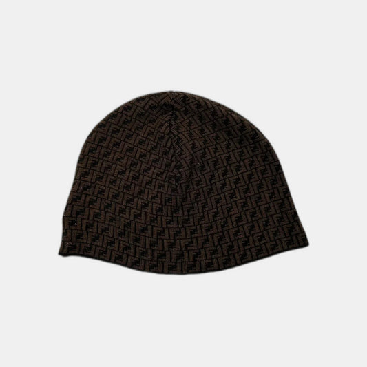 fendi bonnet - Marron
