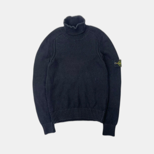 Stone Island pull col roulé - Noir
