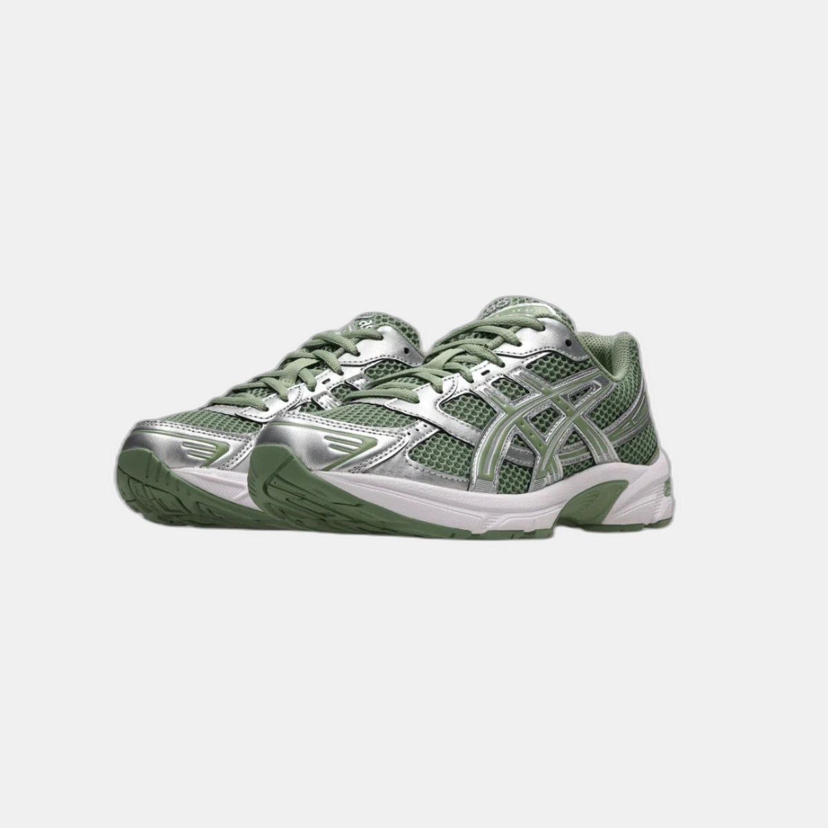Asics Gel 1130 swamp green silver