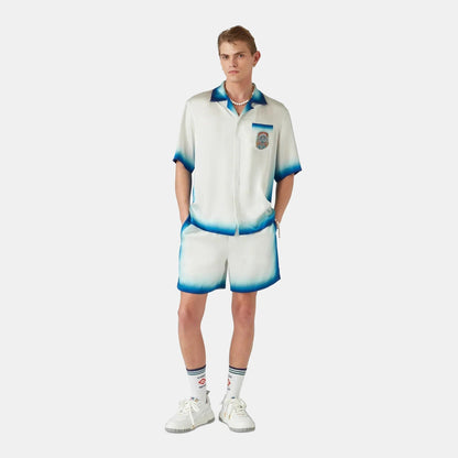 Casa Way Skate Short Sleeve Silk Shirt