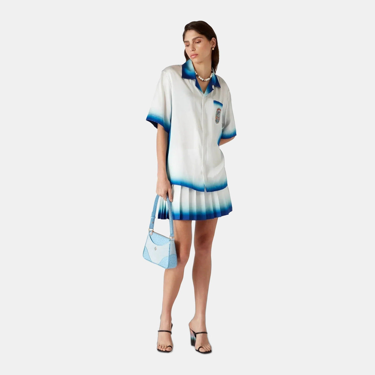 Casa Way Skate Short Sleeve Silk Shirt
