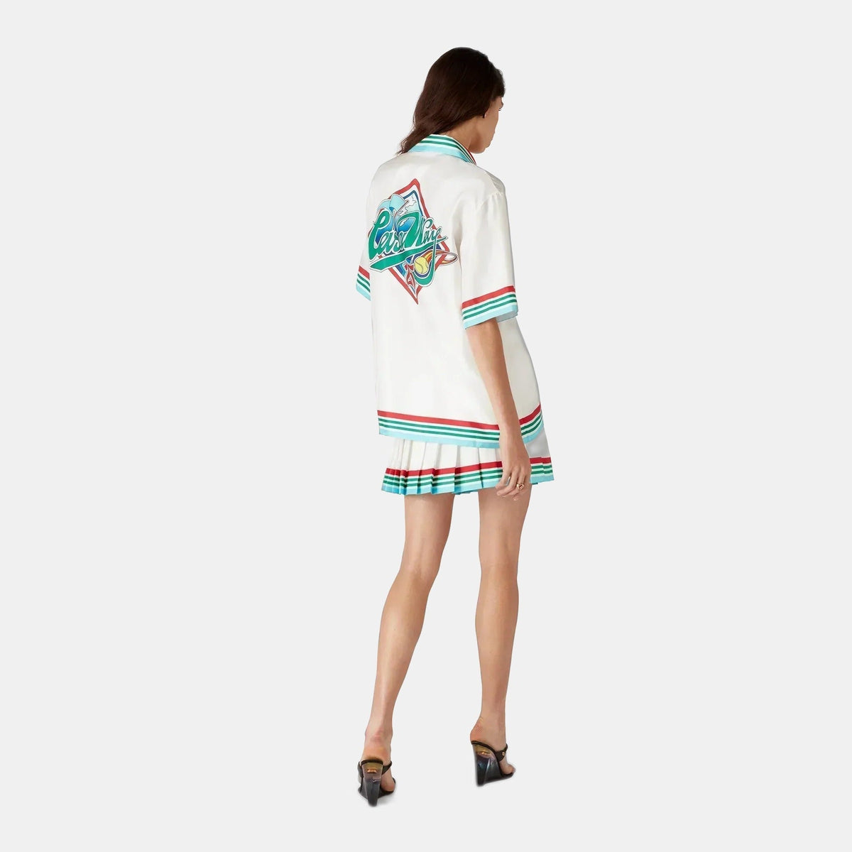 Casa Way World Series Short Sleeve Silk Shirt