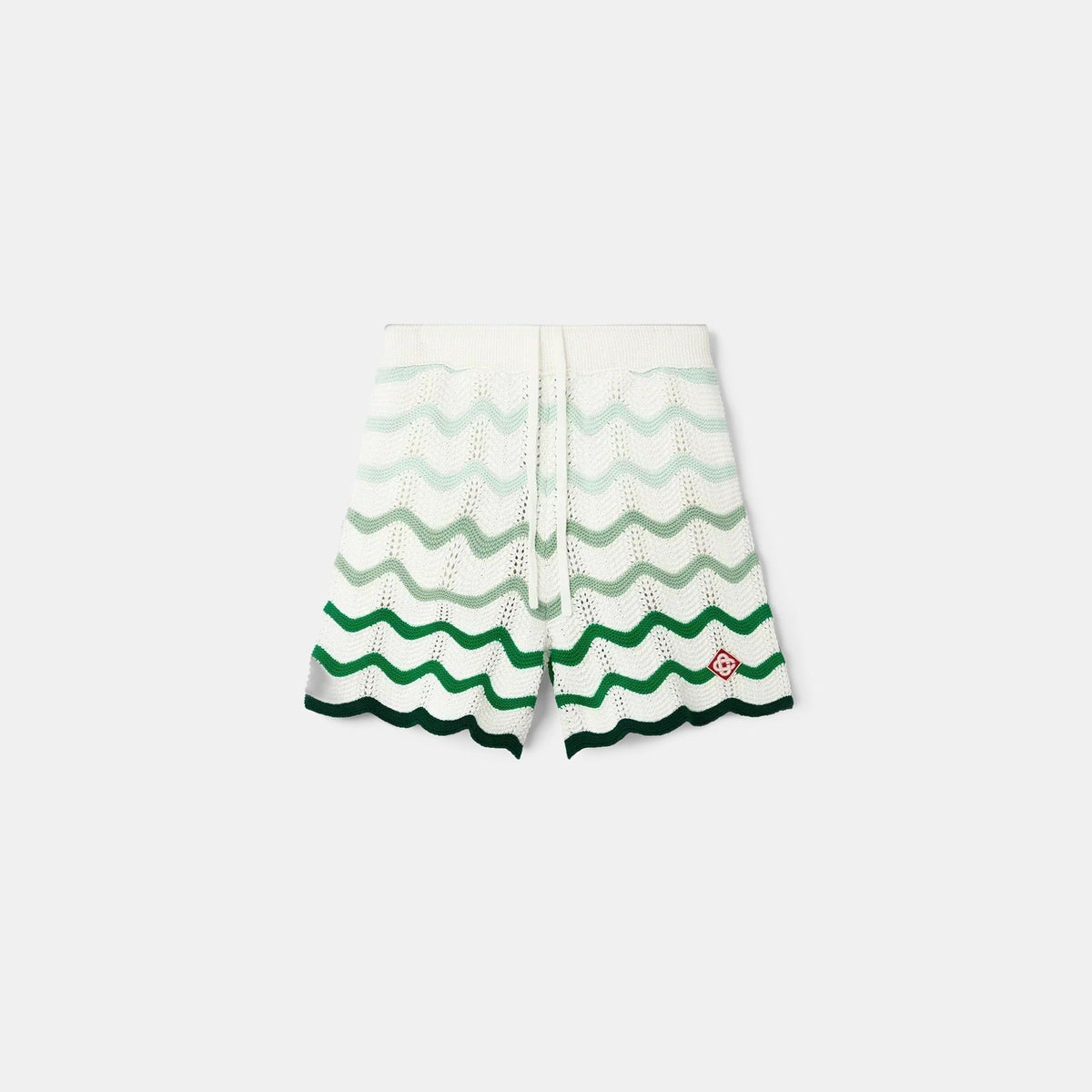 Wavy Gradient Crochet Shorts - casablanca (2)