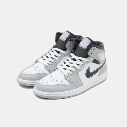 Air Jordan 1 Mid  Light Smoke Grey Anthracite
