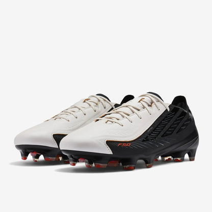 Adidas F50 Hyperfast Elite FG L-Tech - Argenté/Noir/Solar Orange