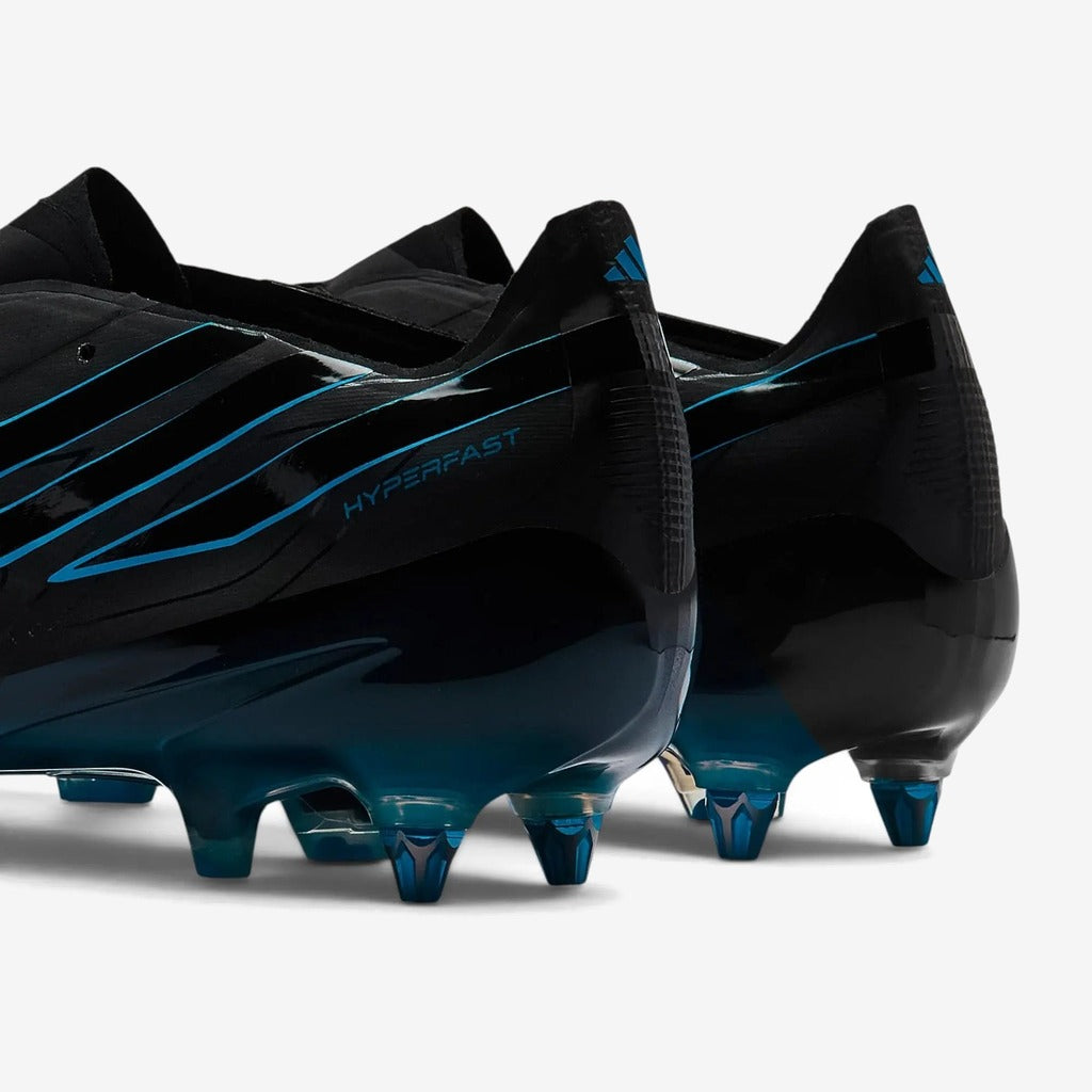 Adidas F50 Hyperfast Elite SG Immortal DNA - Noir/Lucid Ray Blue
