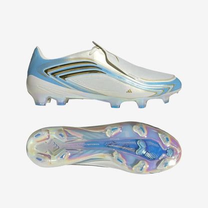 Adidas F50 Messi Elite FG - Blanc/Bleu/Or
