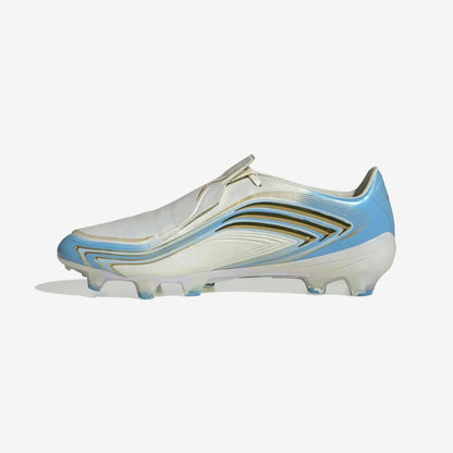 Adidas F50 Messi Elite FG - Blanc/Bleu/Or