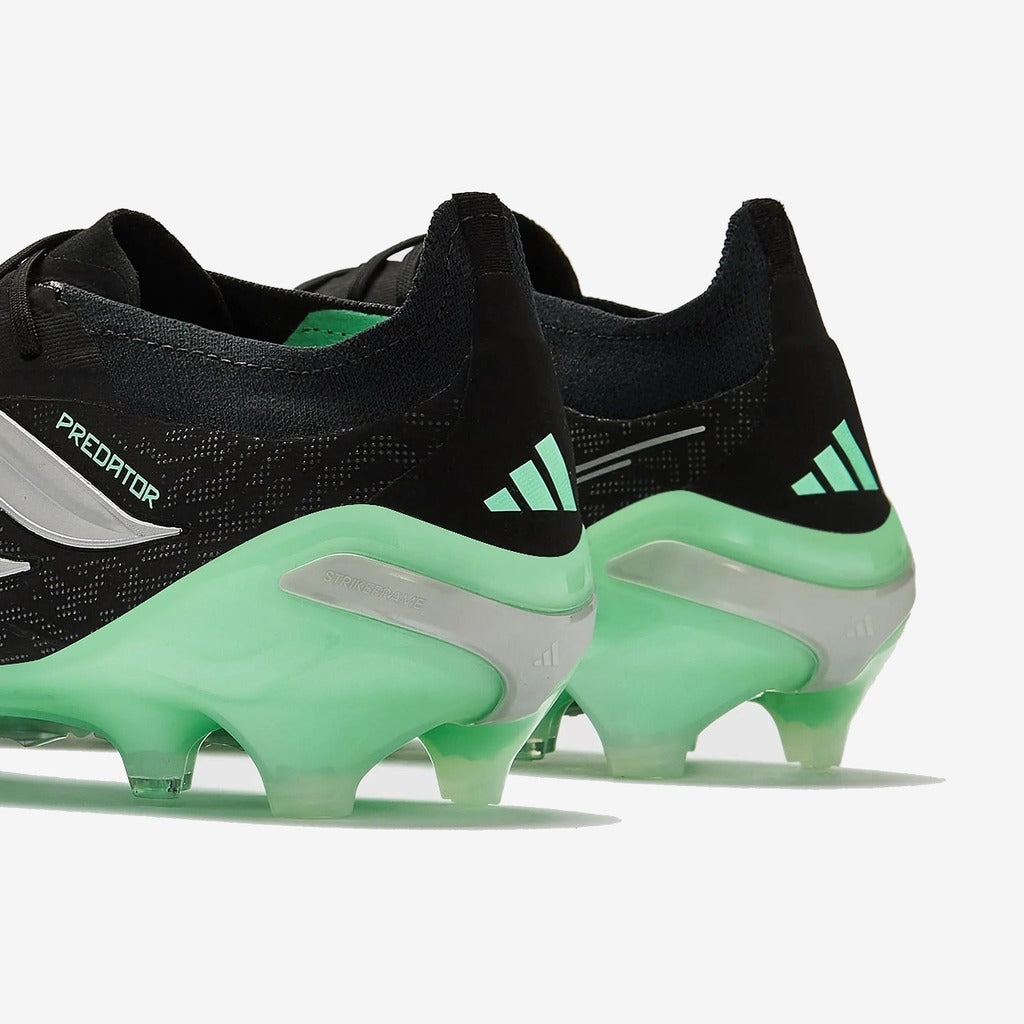Adidas Predator 26 Elite FG Final Rush - Noir/Argenté/Vert Menthe