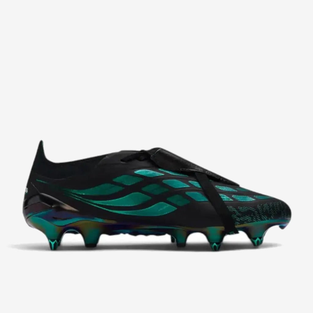 Adidas Predator 26 Elite Fold-over Tongue SG EQT - Noir/Vert ÉDITION LIMITÉE