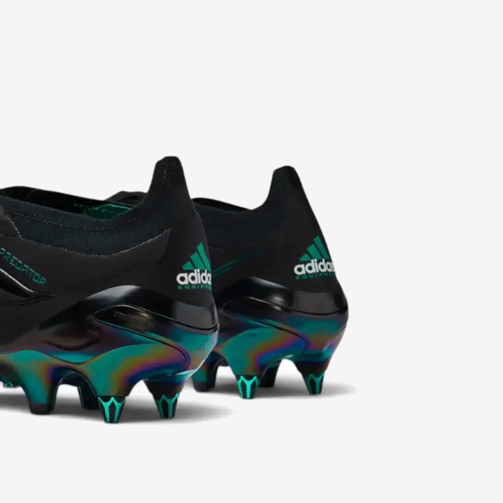 Adidas Predator 26 Elite Fold-over Tongue SG EQT - Noir/Vert ÉDITION LIMITÉE