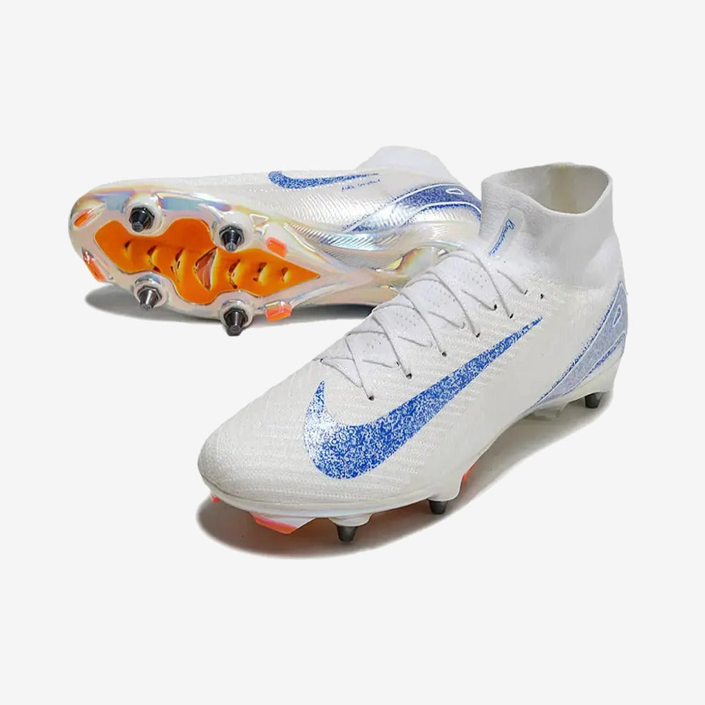 Nike Air Zoom Mercurial Superfly 10 SG Blueprint - Blanc/Bleu