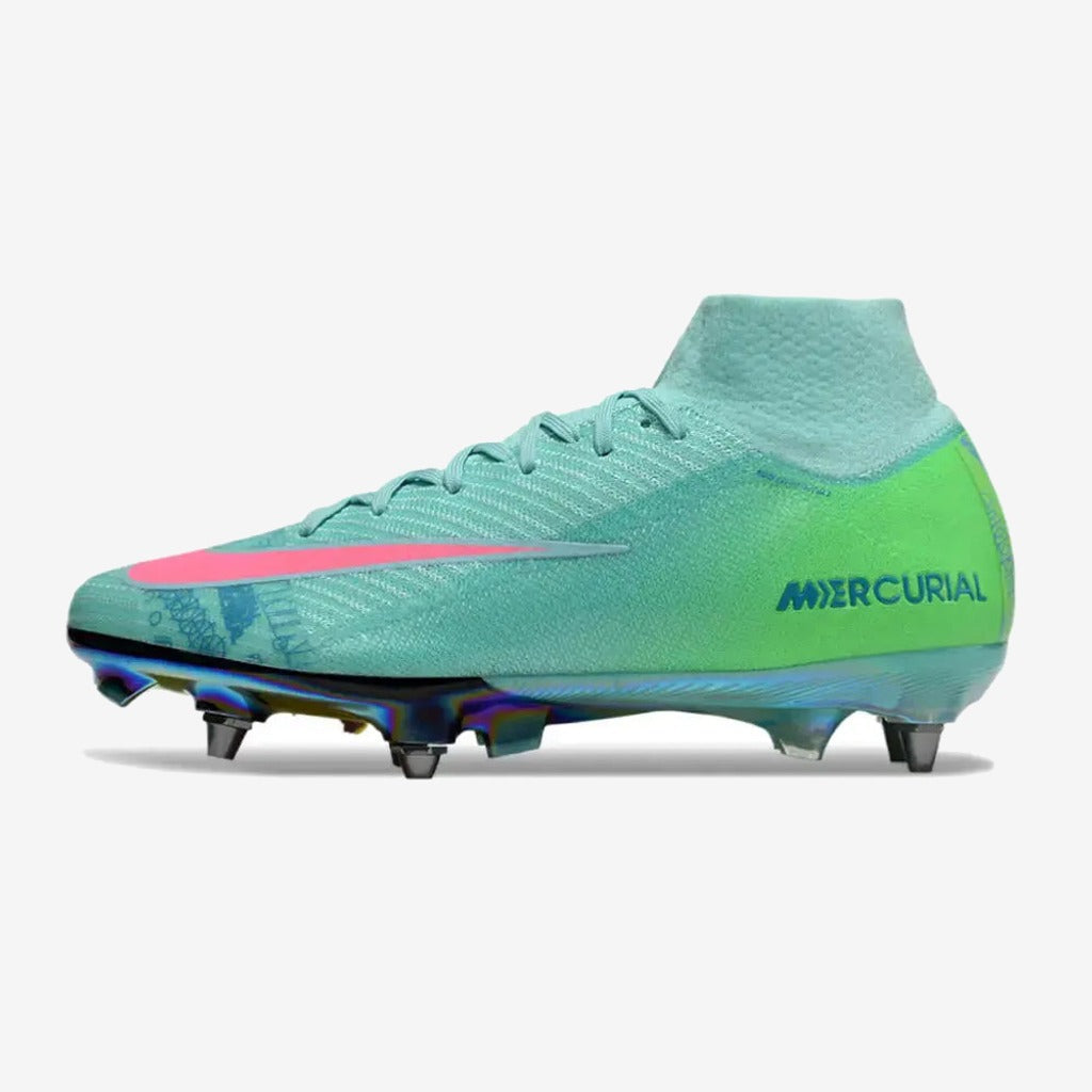 Nike Air Zoom Mercurial Superfly 10 SG Cosmic Speed 2 - Turquoise/Noir ÉDITION LIMITÉE