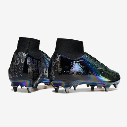 Nike Air Zoom Mercurial Superfly 10 SG Soft Ground - Doré/Noir/Bleu