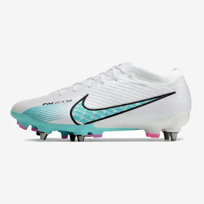 Nike Air Zoom Mercurial Vapor 15 Academy SG Blast - Blanc/Bleu Turquoise/Rose