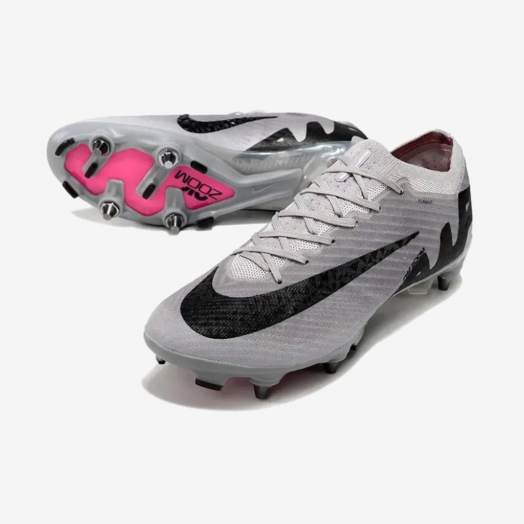 Nike Air Zoom Mercurial Vapor 15 SG Rising Gem - Gris/Noir/Rose