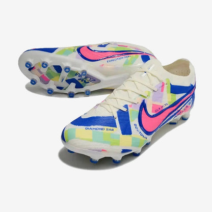 Nike Air Zoom Mercurial Vapor 15 AG - Blanc/Jaune/Bleu/Vert/Rose