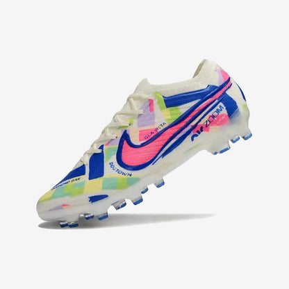 Nike Air Zoom Mercurial Vapor 15 AG - Blanc/Jaune/Bleu/Vert/Rose