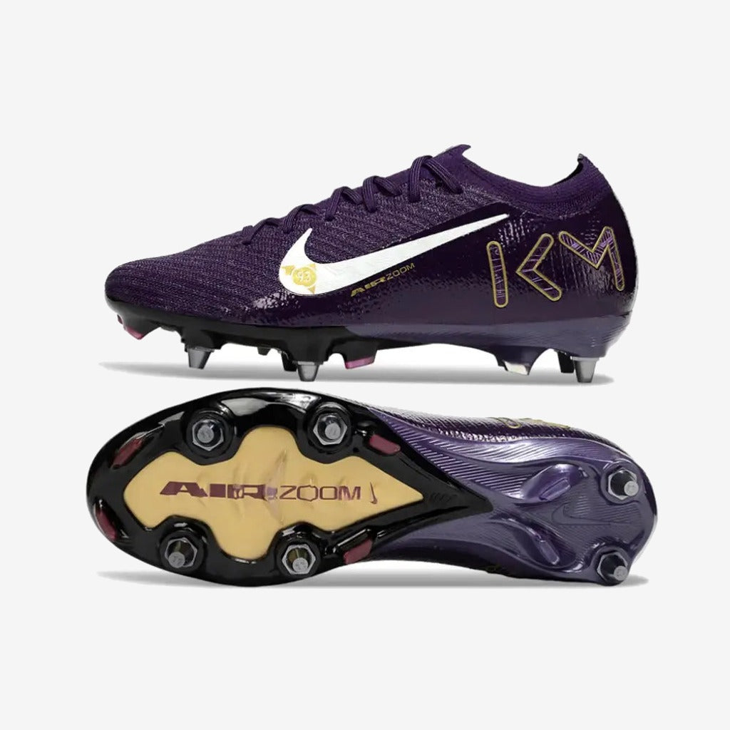 Nike Air Zoom Mercurial Vapor 16 SG Mbappé Personal Edition - Violet/Blanc