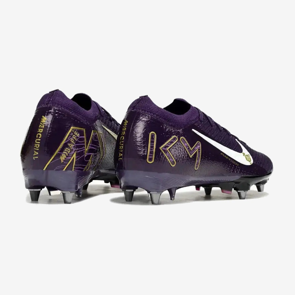 Nike Air Zoom Mercurial Vapor 16 SG Mbappé Personal Edition - Violet/Blanc
