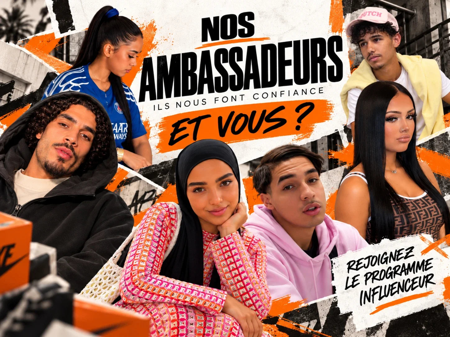 Nos ambassadeurs : rejoignez le programme influenceur