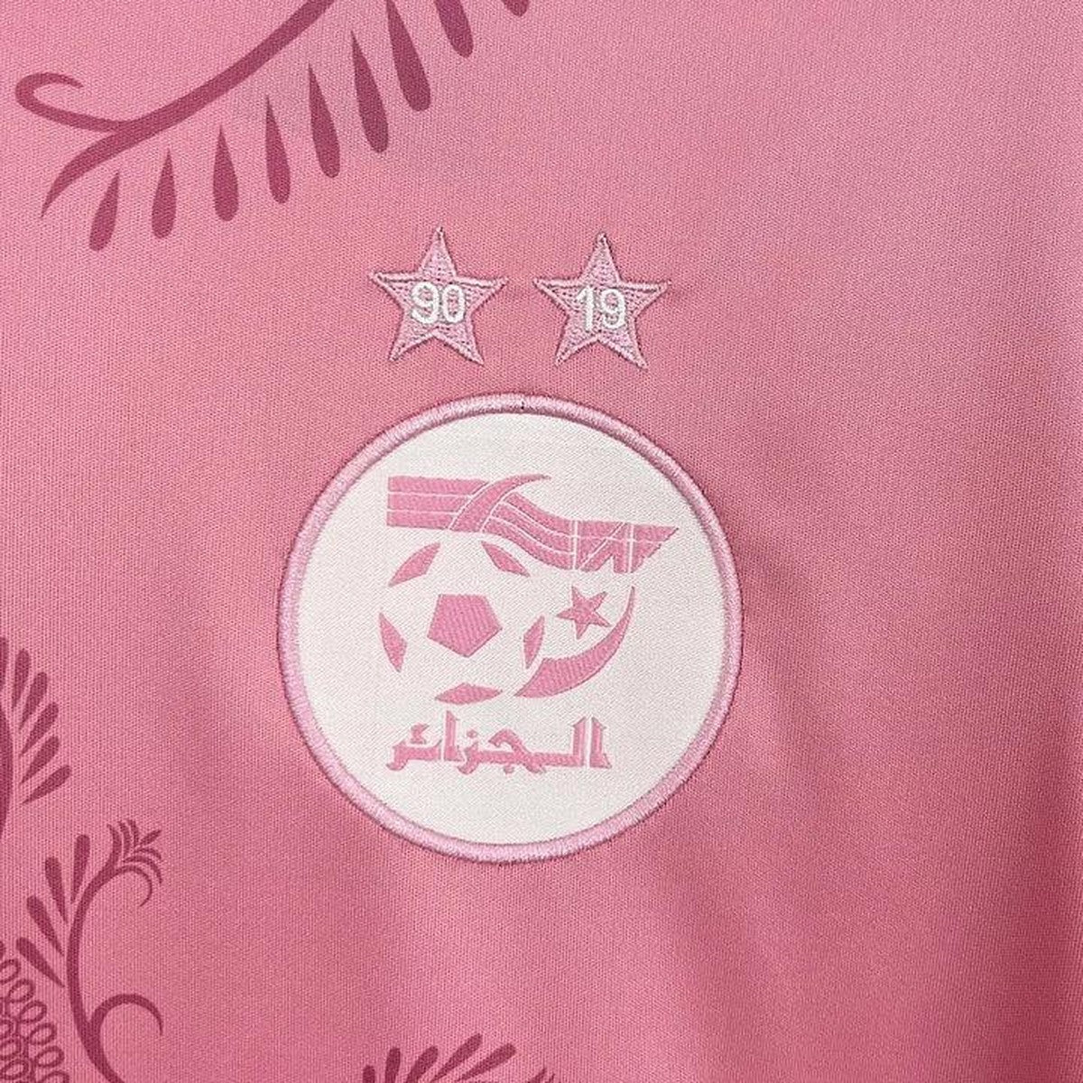 Maillot Algérie foot rose 2025 2026