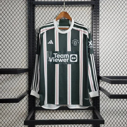 Maillot Manchester United extérieur 2023 2024 manches longues