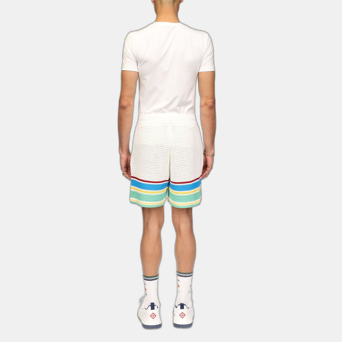 Crochet Tennis Shorts - casablanca (2)
