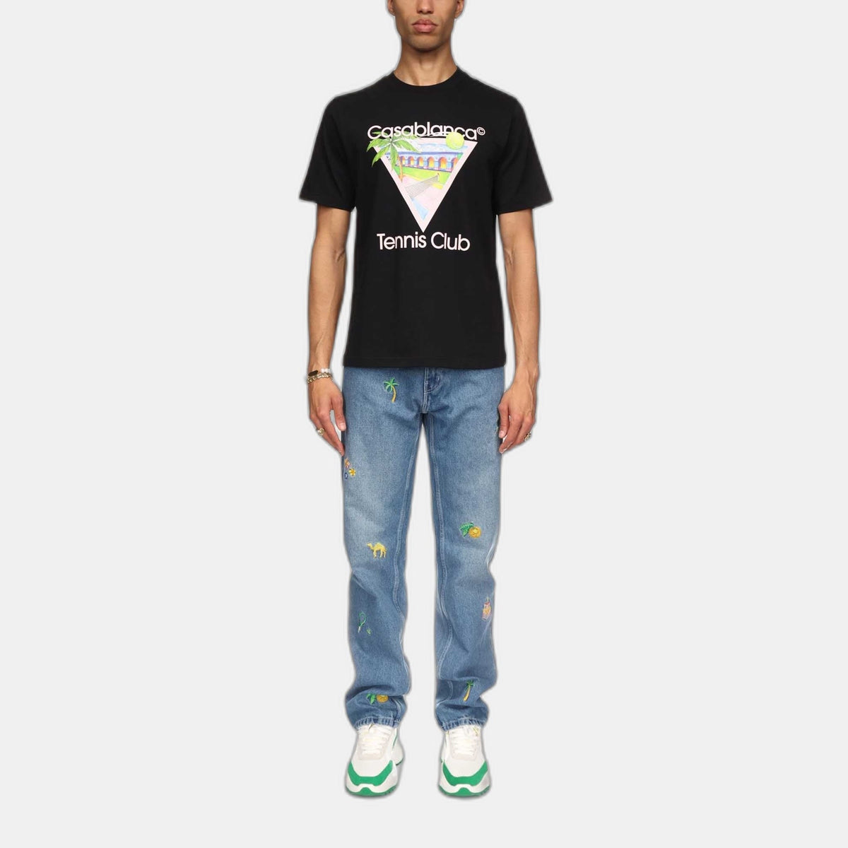 Tennis Club Icon T-Shirt - casablanca (2)
