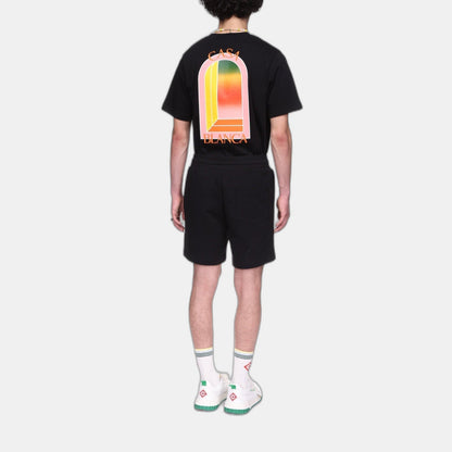 Gradient L'Arche Sweatshorts - casablanca (2)
