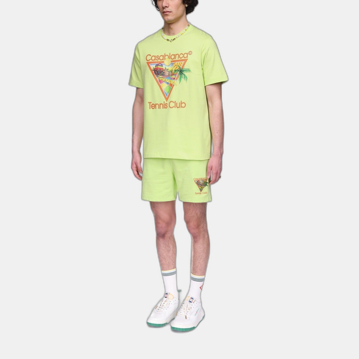 Afro Cubism Tennis Club T-Shirt - casablanca (3)