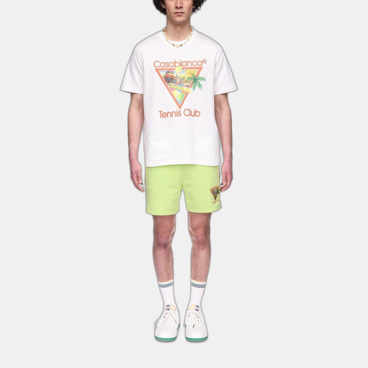 Afro Cubism Tennis Club T-Shirt - casablanca