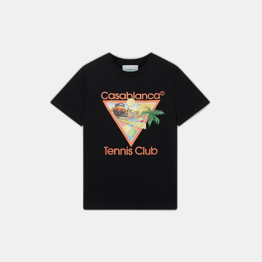 Afro Cubism Tennis Club T-Shirt - casablanca (2)