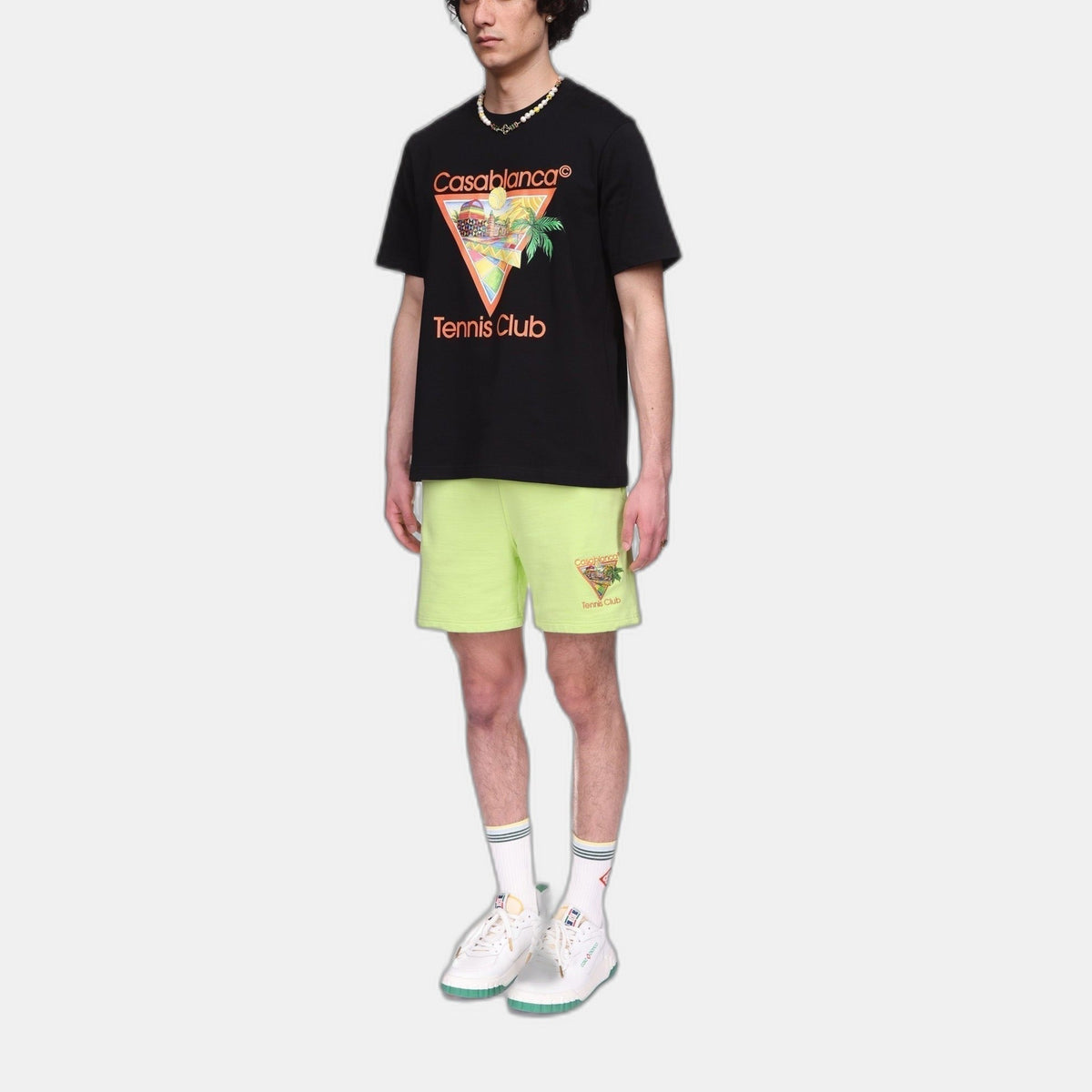 Afro Cubism Tennis Club T-Shirt - casablanca (2)
