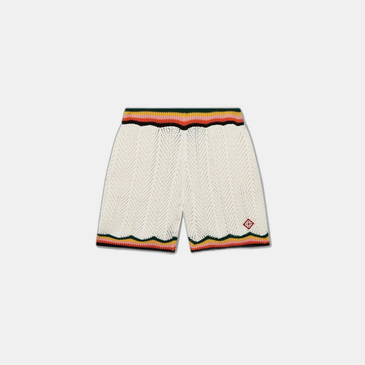 Chevron Lace Shorts