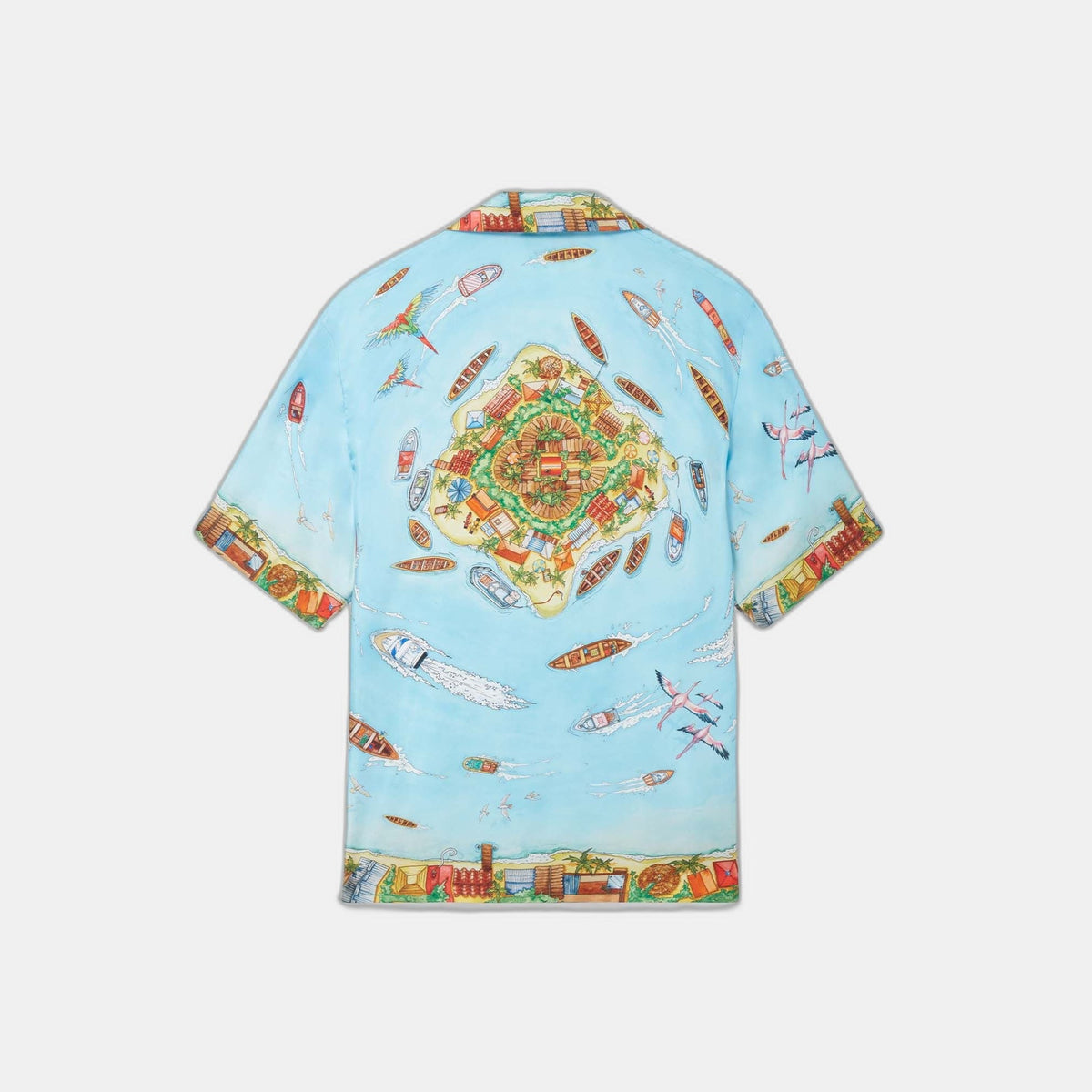 Maison Sur Piloti Silk Shirt